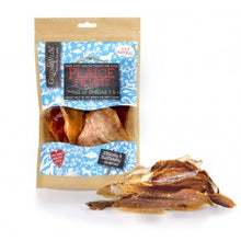 Load image into Gallery viewer, Healthy Dog Treats. Plaice Fillets. 100% Natural air Dried with Great Fishy Goodness.